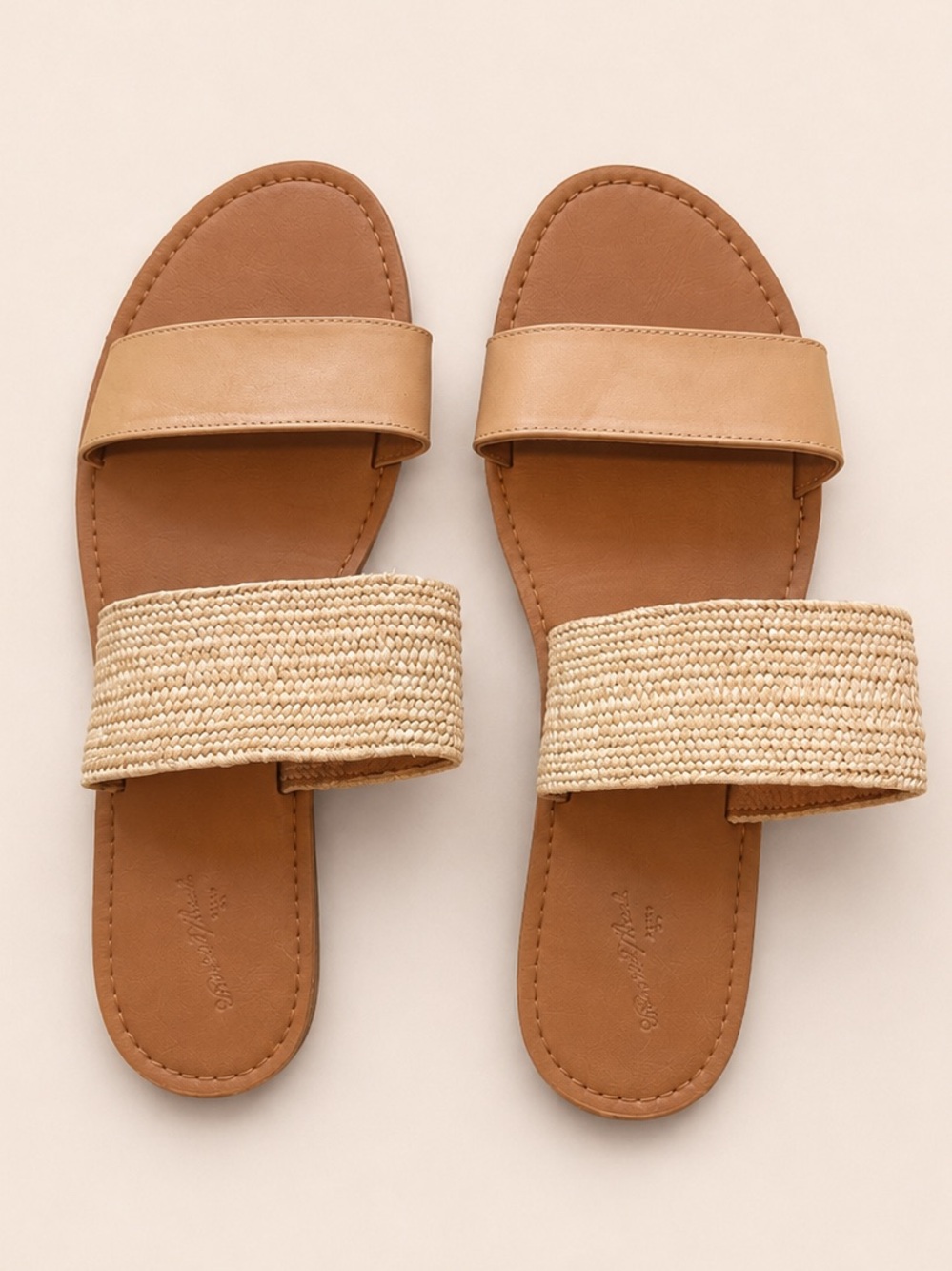Universal Thread Neutral Woven Sandals
